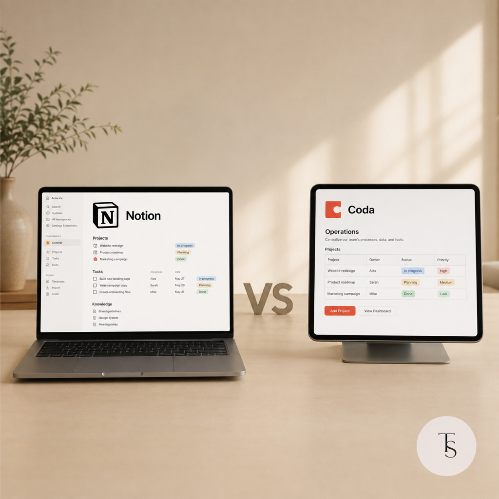 Notion чи Coda: що краще для вашого бізнесу