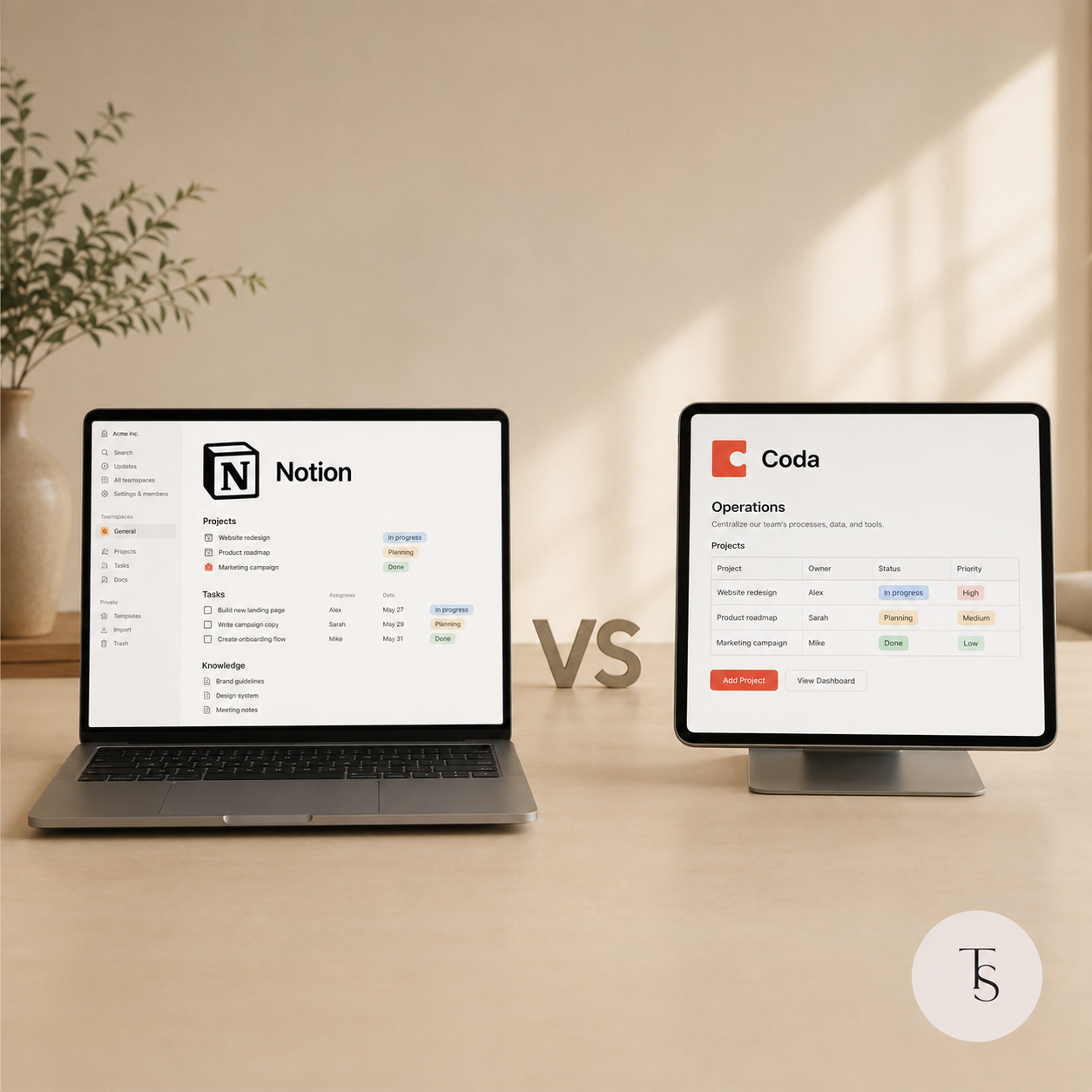Notion чи Coda: що краще для вашого бізнесу